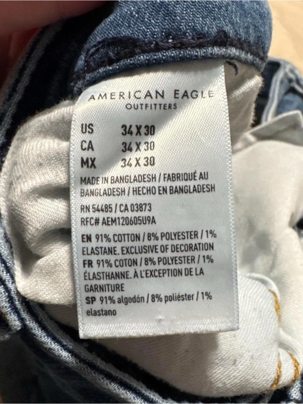Distressed Light Blue Mens Ripped Jeans